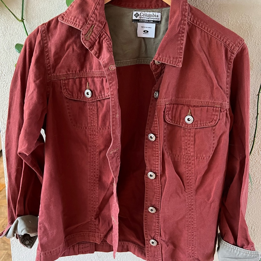 Vintage rust Button up